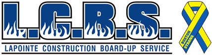 LaPointe Construction Board Up Service LLC Logo