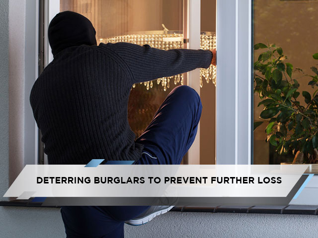 Deterring Burglars to Prevent Further Loss