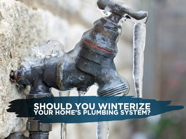 Should You Winterize Your Home’s Plumbing System?